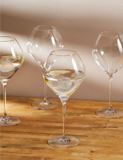 Set of 4 Grace Gin Glasses beige