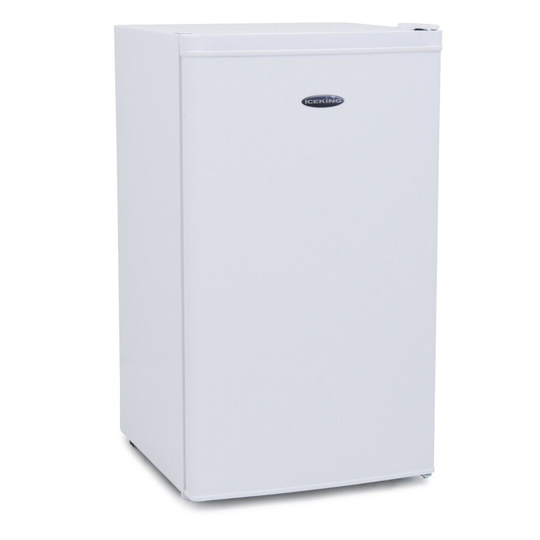 Iceking RL111W Under Counter Larder Fridge Free Standing 48cm - White | Energy Rating F