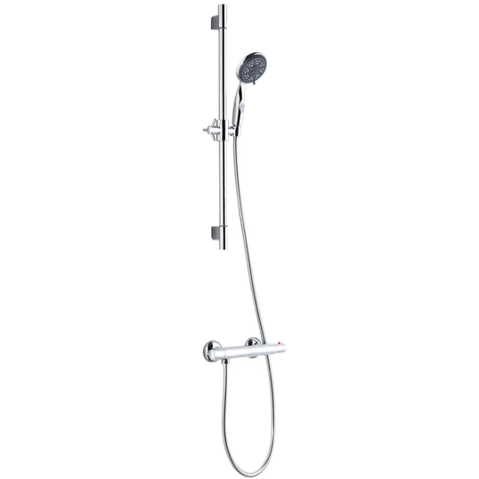 Schütte Shower Bar Set Aqua Save Chrome