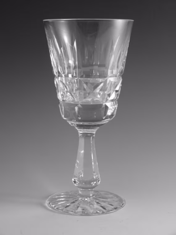 Waterford Crystal - Kylemore Cut Claret Wine Glass/Glasses 6