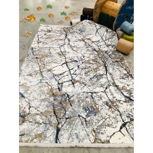 Dalmas Flatweave Beige/Black/Yellow Rug