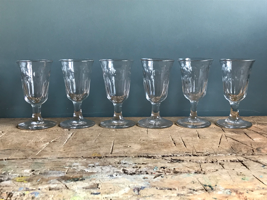 Vintage French Aperitif Glasses
