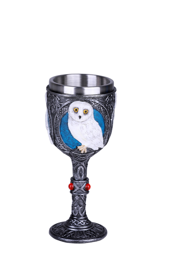 Snow Owl Goblet