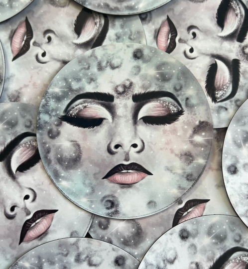 Moon Magnet Beautiful Face