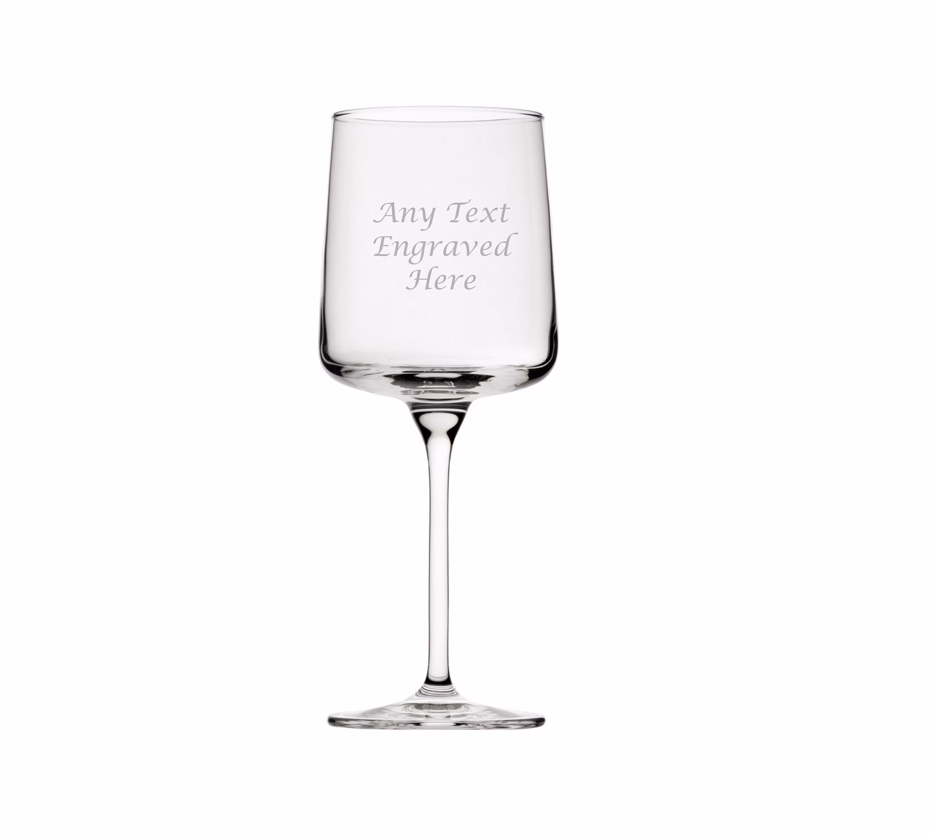 Personalised Iconic Red Wine Glass 11Oz | 32Cl