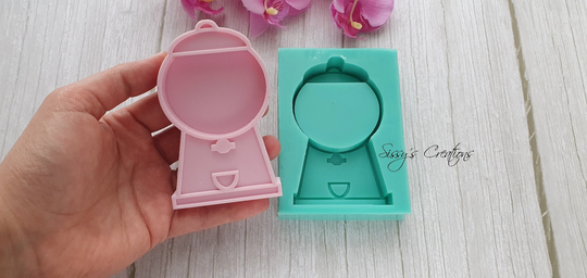Big Candy Machine Shaker Mold, 10 cm, For Resin & Polymer Clay