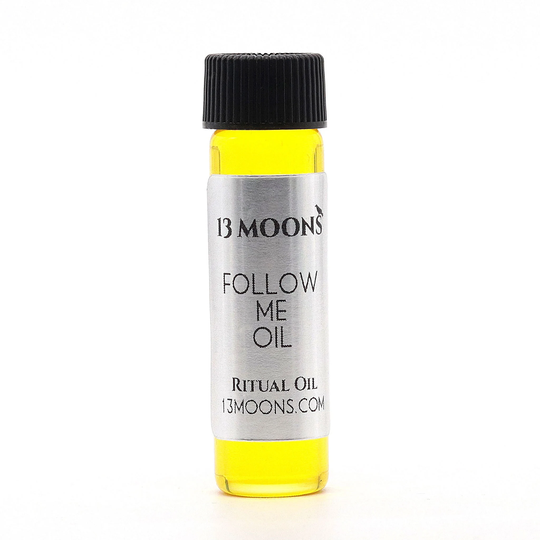 Follow Me Oil By 13 Moons, Spiritual Oil, Ritual Anointing Blended Essential Oils For Wicca, Witchcraft