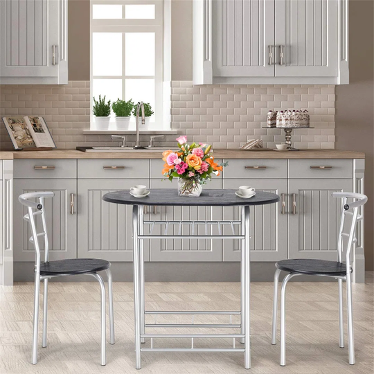 Atila Bar Set with Wine Storage