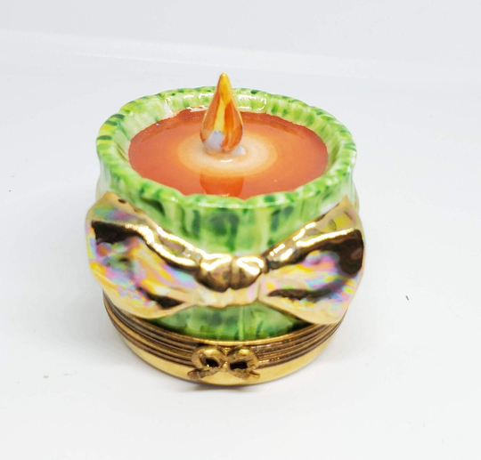 Christmas - New Year Candle-Limoges Box