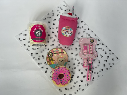 Cupcake Cutie Pink Dog Gift Set