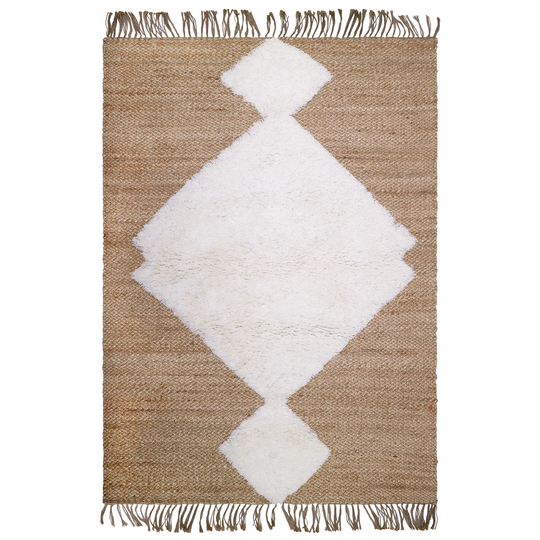 Clearbrook Elton Handwoven Cotton Natural Rug
