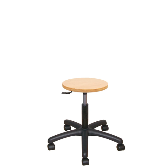 Mcvey Ergonomic Stool Wood
