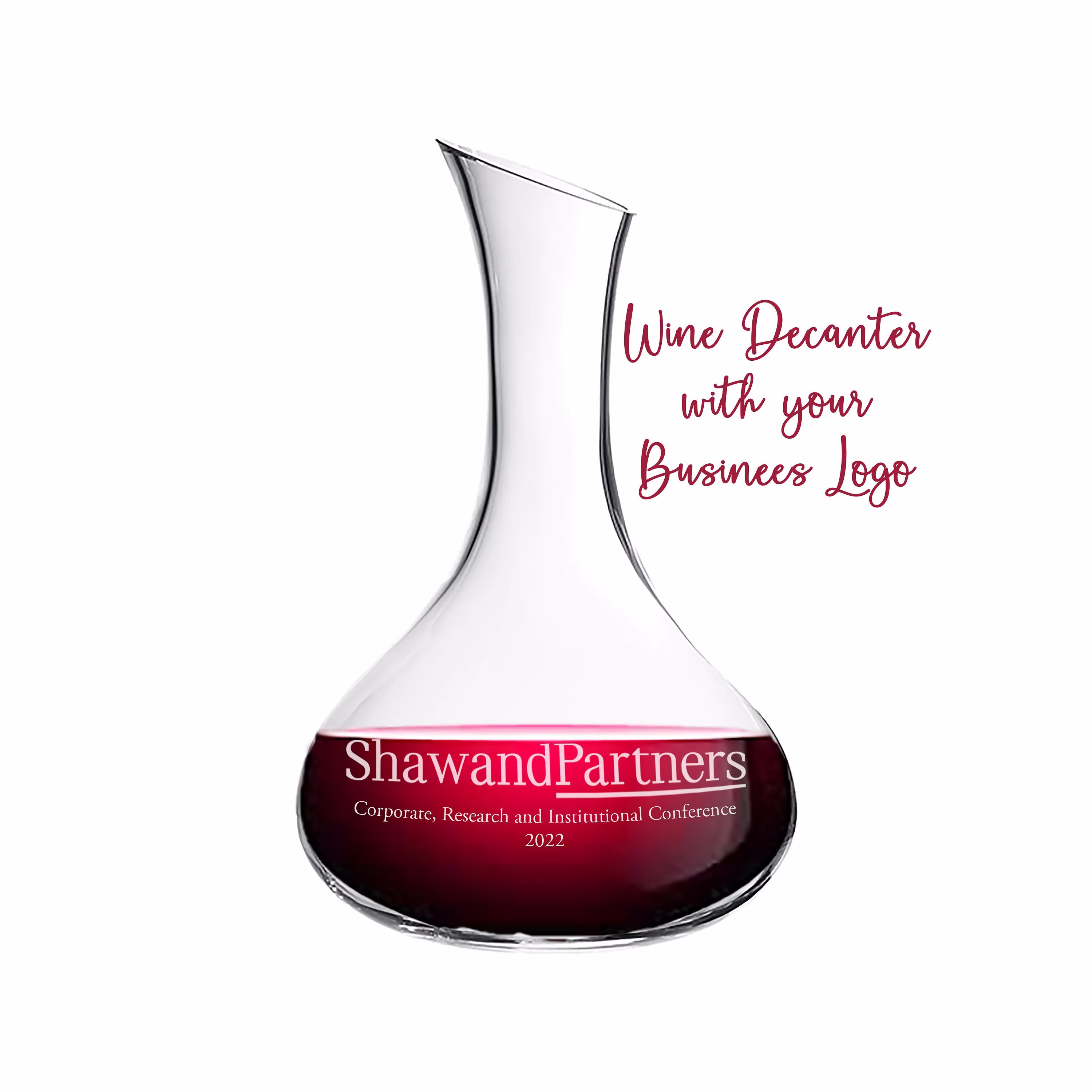 Wine's Jar, Laser Engraved Decanter Set