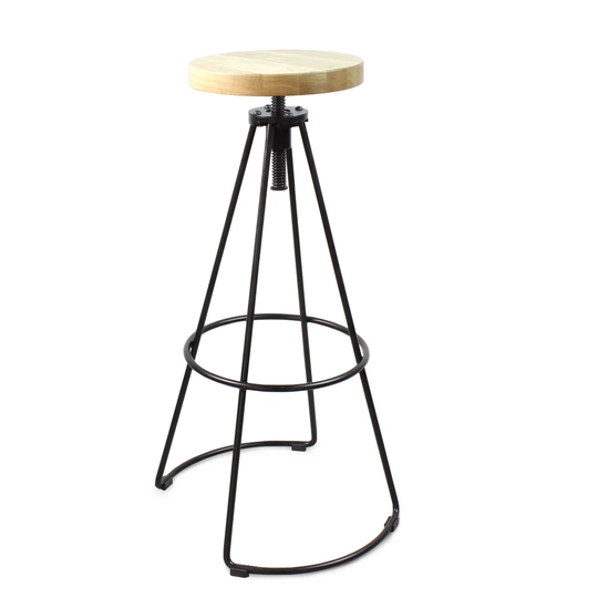 Pryce Height Adjustable Swivel Bar Stool