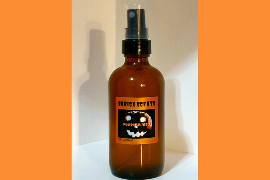 4 Oz Michael Myers Pumpkin Spice Room, Linen, & Car Freshening Spray From Halloween 1978 By Sorick Scents