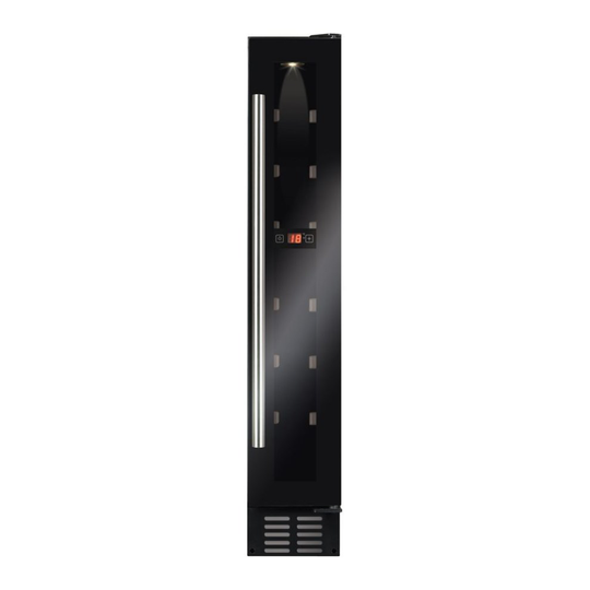 CDA FWC153BL Wine Cooler - Black, Black