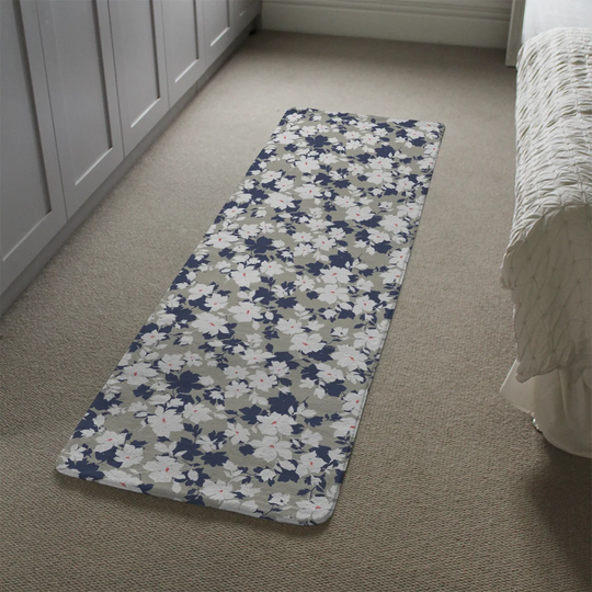 Kidder Shaggy Grey/White Rug
