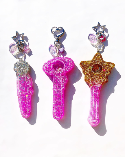 Magical Girl Moon Wands Charms Anime Inspired