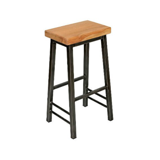 Steve Cherry - Saddle Stool With Chunky Seat