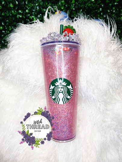 Pink Drink - Starbucks 24 Oz Tumbler
