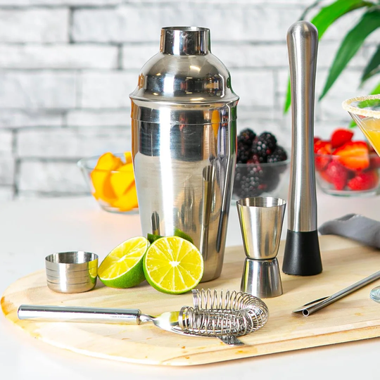 5 Piece Cocktail Shaker Set