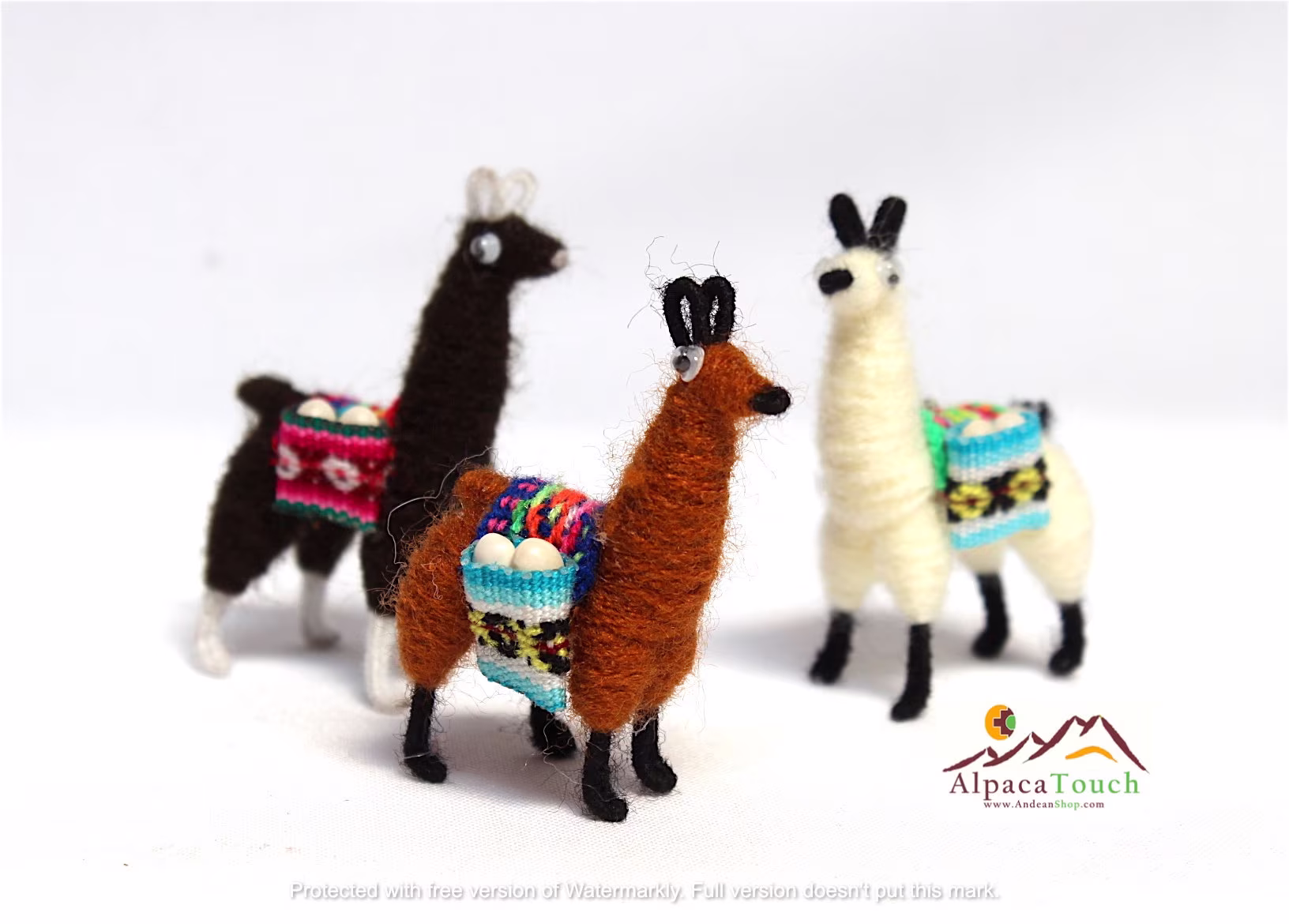 Sale 20% Off Llama Alpaca Fridge Magnet Andean Collectible Handcrafted Miniature Figurine With Peruvian Fabric & Grains