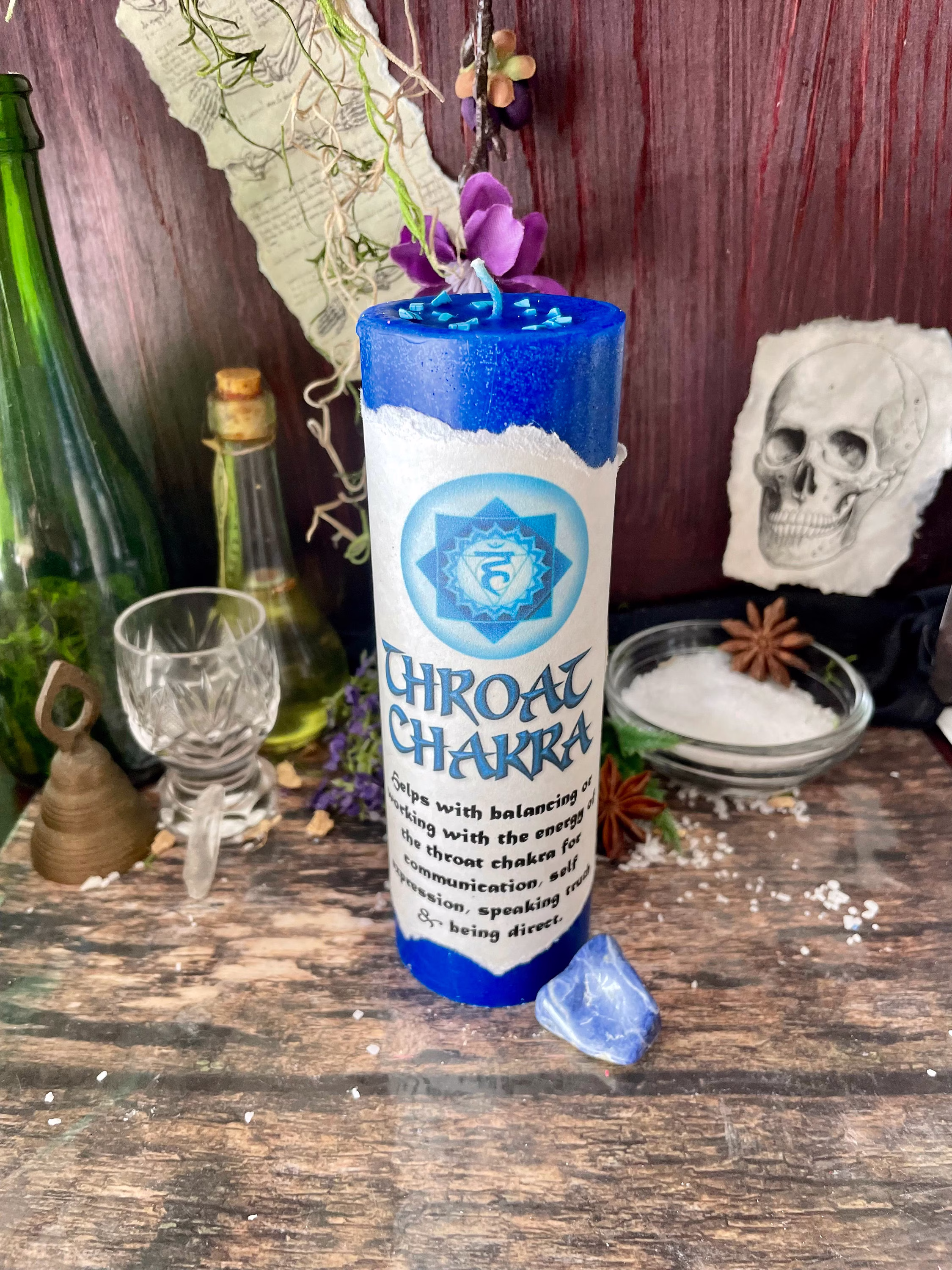 Throat Chakra Meditation Pillars