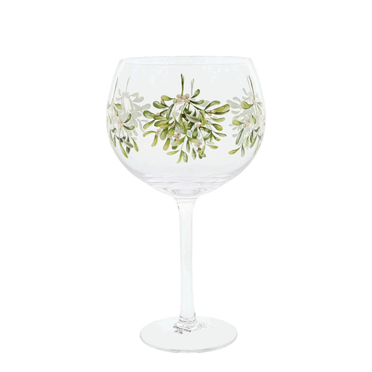 Ginology Mistletoe Copa Gin Glass -