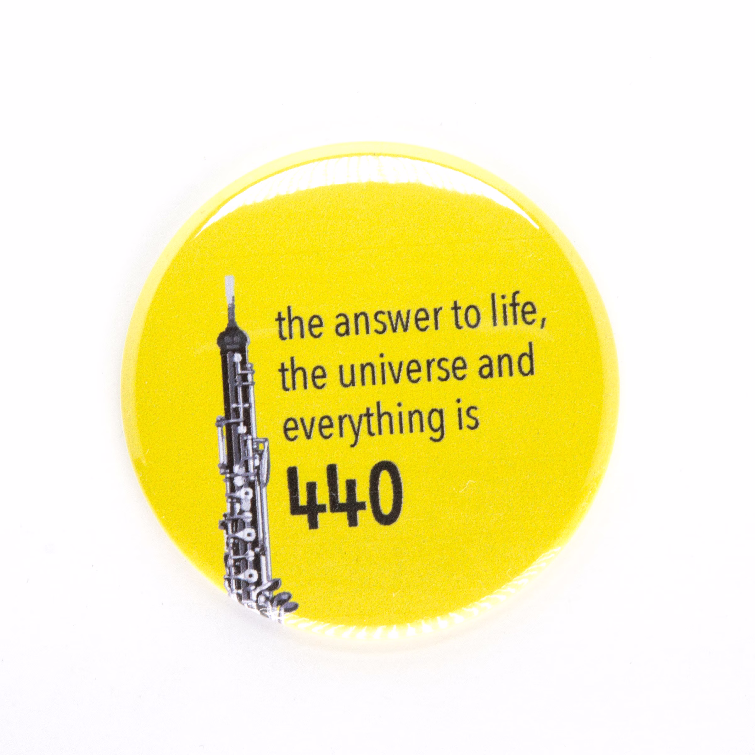 Oboe Magnet, Sci Fi Pun, Geek Music Stand Teacher Gift