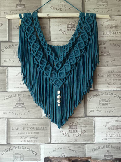 Macrame Wall Hanging Bohostyle, Perfect Gift Idea