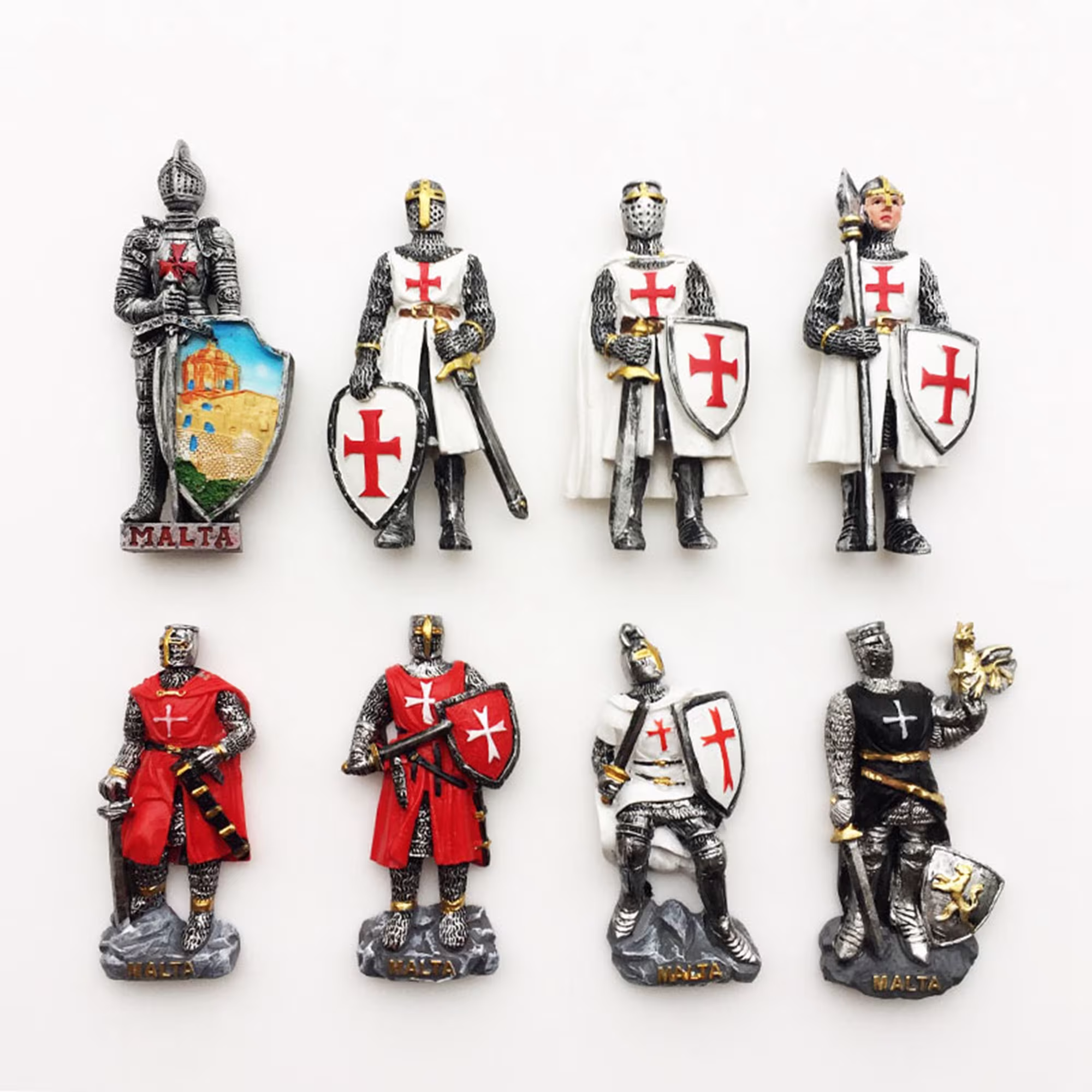 Knight Malta Fridge Magnet Travel Souvenir Gift Collection Craft Refrigerator Decoration
