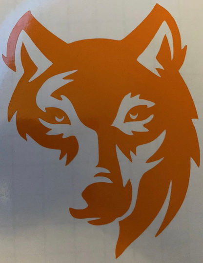 Premium Vinyl Wolf Decal