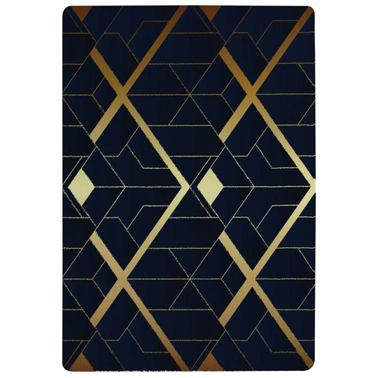 Egbert Black/Gold Rug