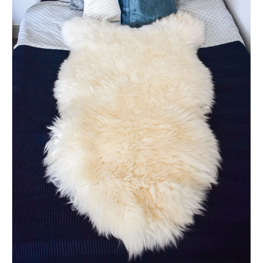 Fanning Sheepskin Beige Rug