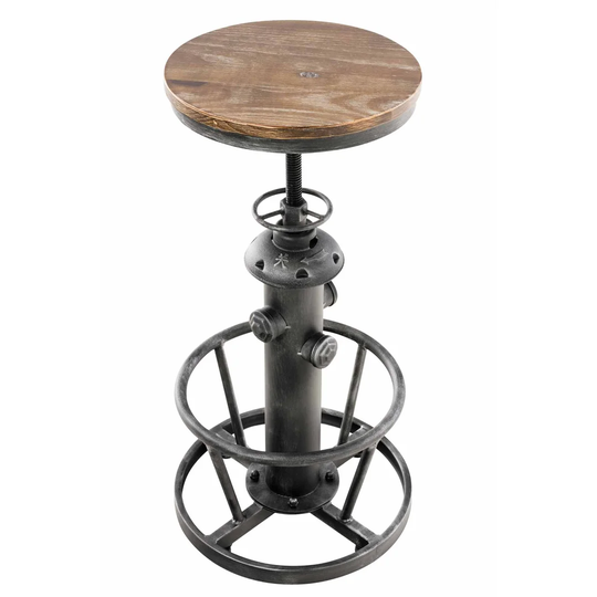 Overbrook Height Adjustable Swivel Bar Stool