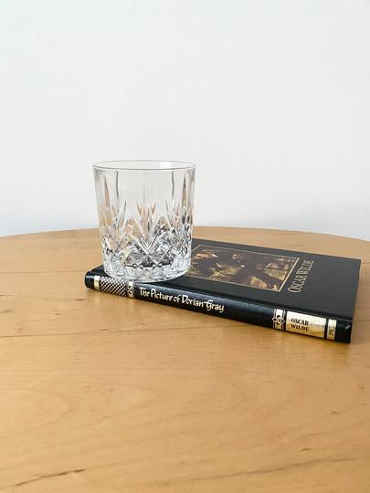 Crystal Tumbler, Whisky Glass, Great Quality Cut