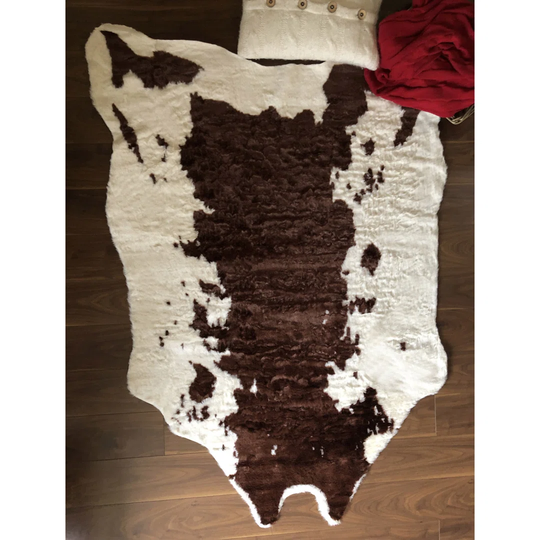 Yarmouth Flatweave Brown/White Rug