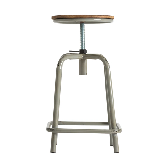 Iron Height Adjustable Swivel Bar Stool