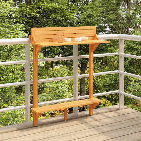 Olivan Wooden Balcony Table