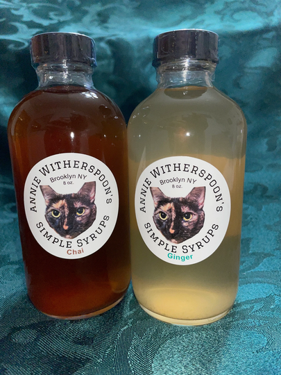 Annie Witherspoon's Simple Syrups in Chai, Ginger, & Lavender