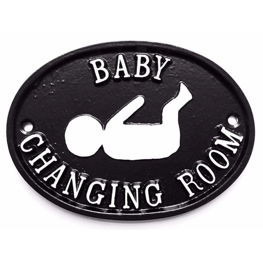 Baby Changing Room Sign