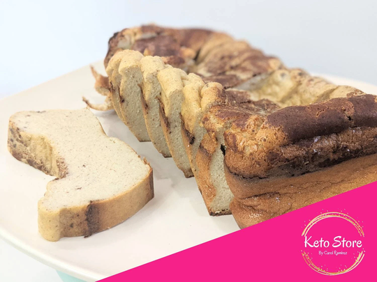 Keto French Toast Loaf, Diabetics, Low-Carb & Ketogenic Friendly Food, Sweets, Desserts, Cake, Gluten Sugar Free, Diet, Snack, Breakfast