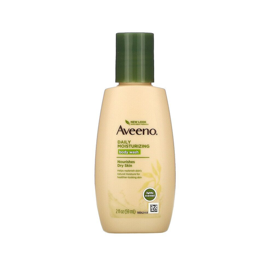 Aveeno, Daily Moisturizing Body Wash, 2 fl oz (59 ml)