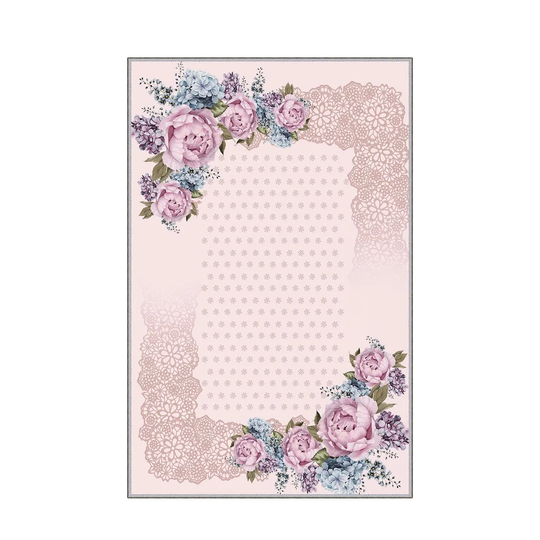Kiki Flatweave Pink/Grey Rug