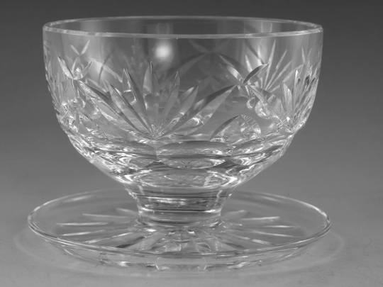 Waterford Crystal - Ashling Cut Sundae Dish Glass/Glasses 3 1/8