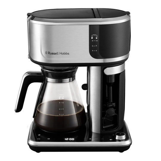 Russell Hobbs Attentiv Coffee Maker - Filter Coffee Machine With Cold Brew Function & Milk Frother