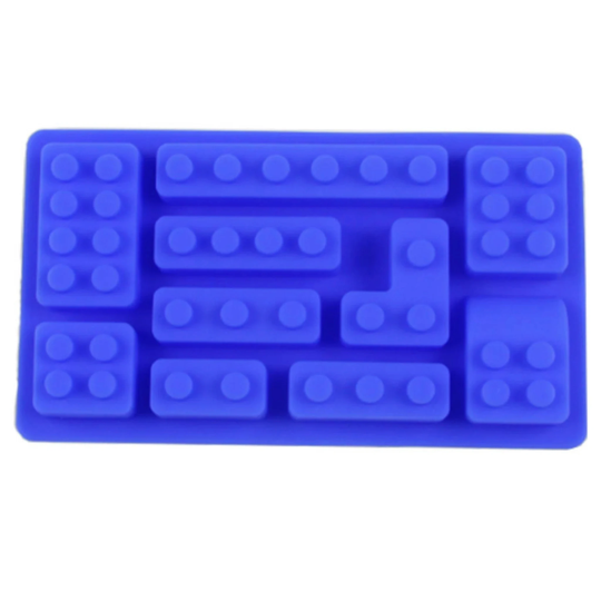 Building Block Mould, Ice Silicone Tray - Tray, Cube Maker, Whiskey
