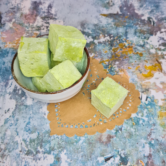 Matcha Gourmet Marshmallows, Halal Small Gift For Lover, Foodie