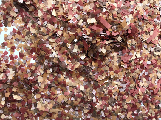 Cinnamon Rose Biodegradable Tissue Paper Confetti Mix Wedding Party Decor Art Craft Embellishments