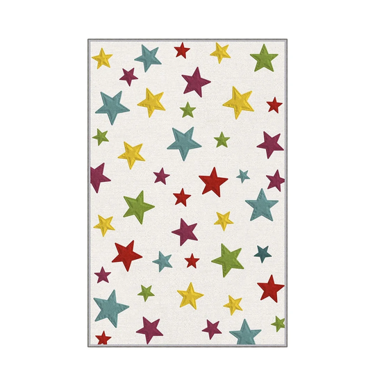 Deshaun Flatweave White/Blue/Red Rug